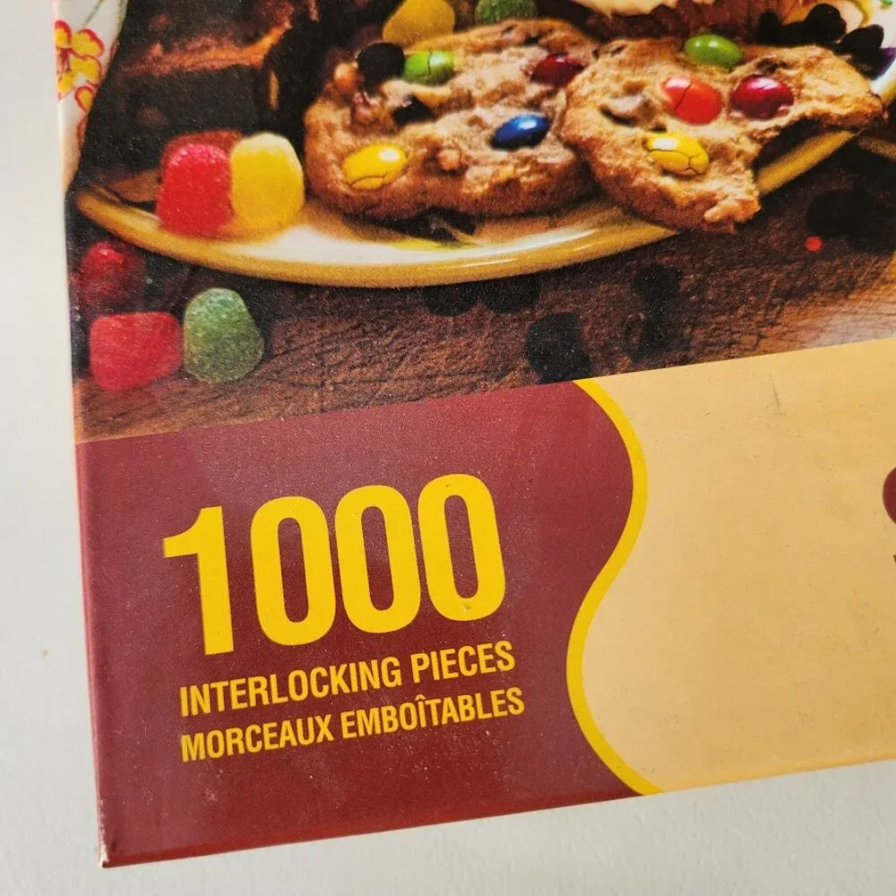 Springbok Treats Sweets Dessert Food 1000 Piece Jigsaw Puzzle Vintage Toys Comes